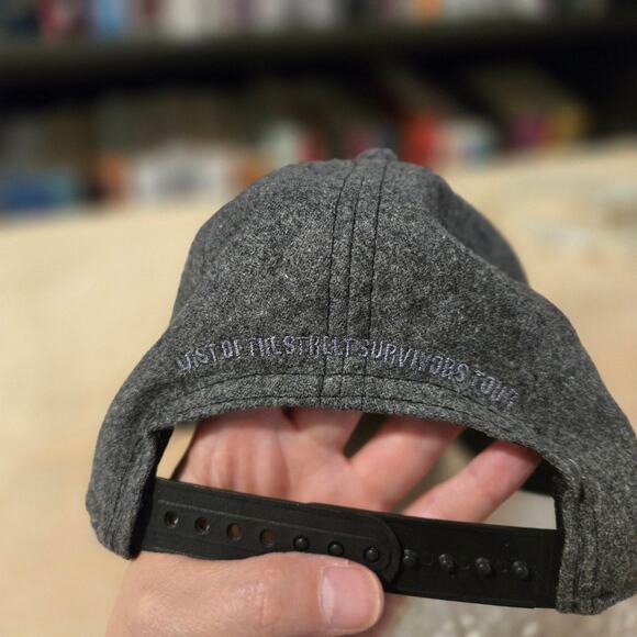 Lynyrd Skynryd wool blend snap back hat grey - Picture 3 of 7